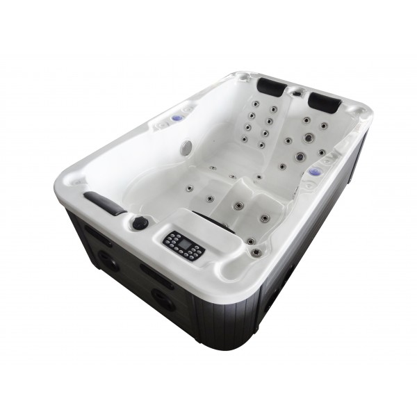 Outdoor Whirlpool Modena weiß inkl. Abdeckung 205 x 130 Outdoor Whirlpool Modena weiß inkl. Abdeckung 205 x 130