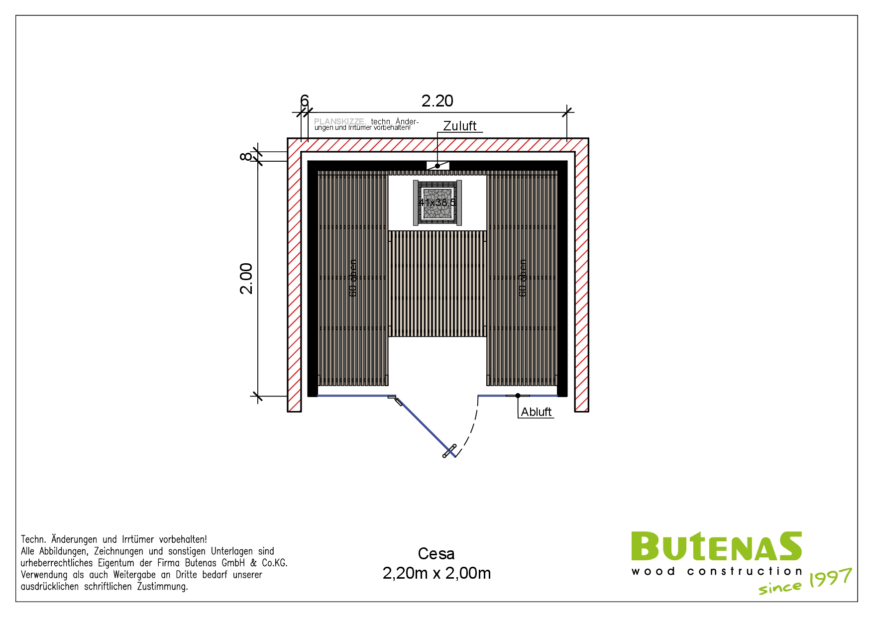 Design Sauna HARMONIE