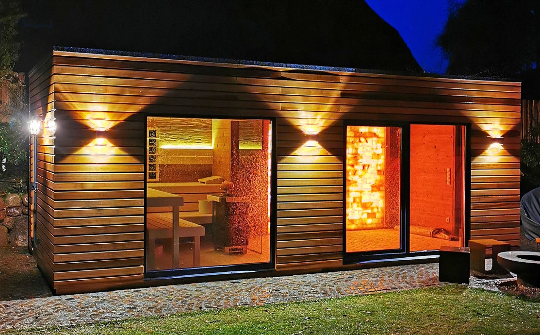 Design Außensauna LILLEMOR Design Außensauna LILLEMOR
