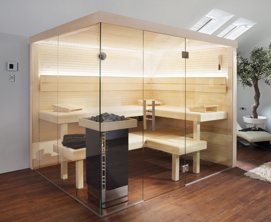 Design Sauna Isa Espe Plus im Sonderbau Design Sauna Isa Espe Plus im Sonderbau