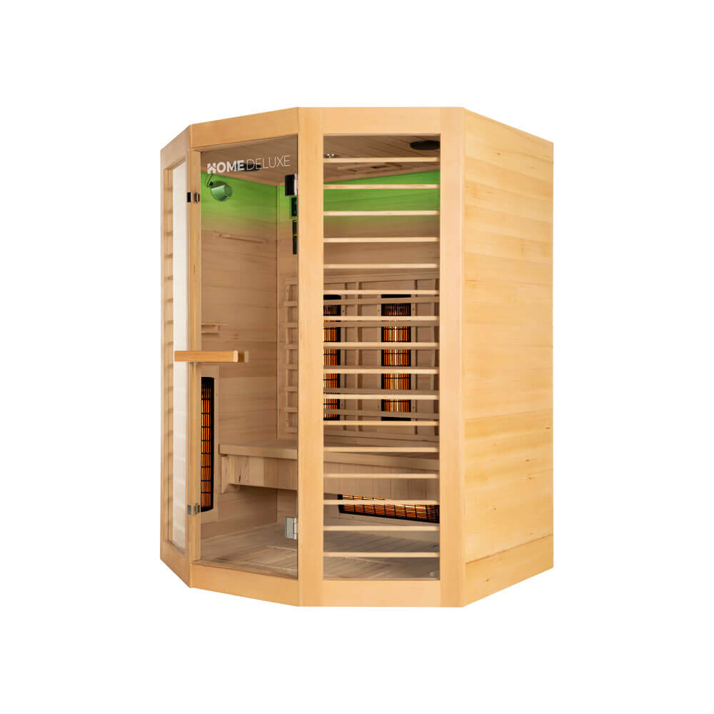 Infrarotsauna Redsun XL Deluxe Vollspektrumstrahler 155 x 120 x 190 cm