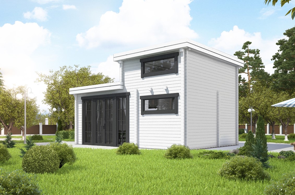 Sauna-Blockhaus MODULAR TWO Sauna-Blockhaus MODULAR TWO