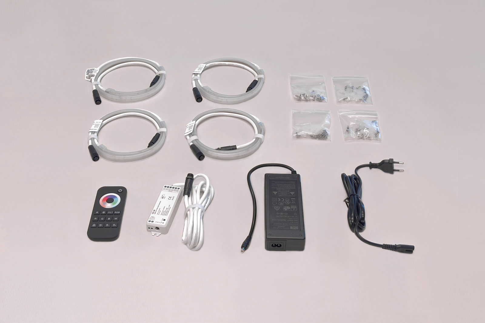 Infraworld LED-Beleuchtung „Lumia 2“ Set mit 4 LED-Streifen
