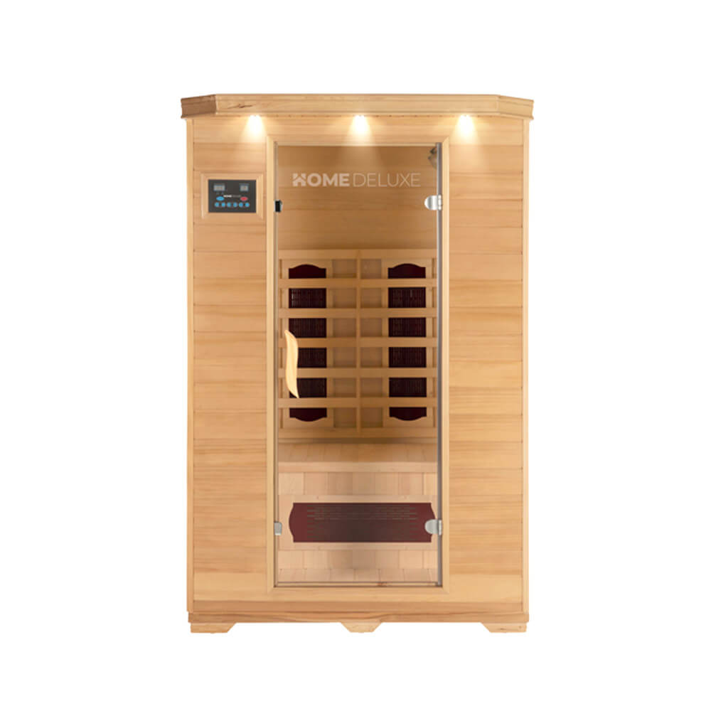 Infrasauna Redsun M s keramickými zářiči 190 x 120 x 105 cm