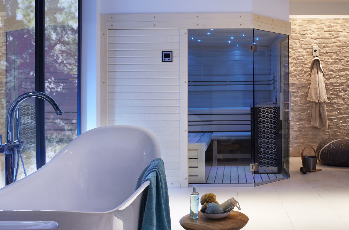 Cabine de sauna exclusive Annabel