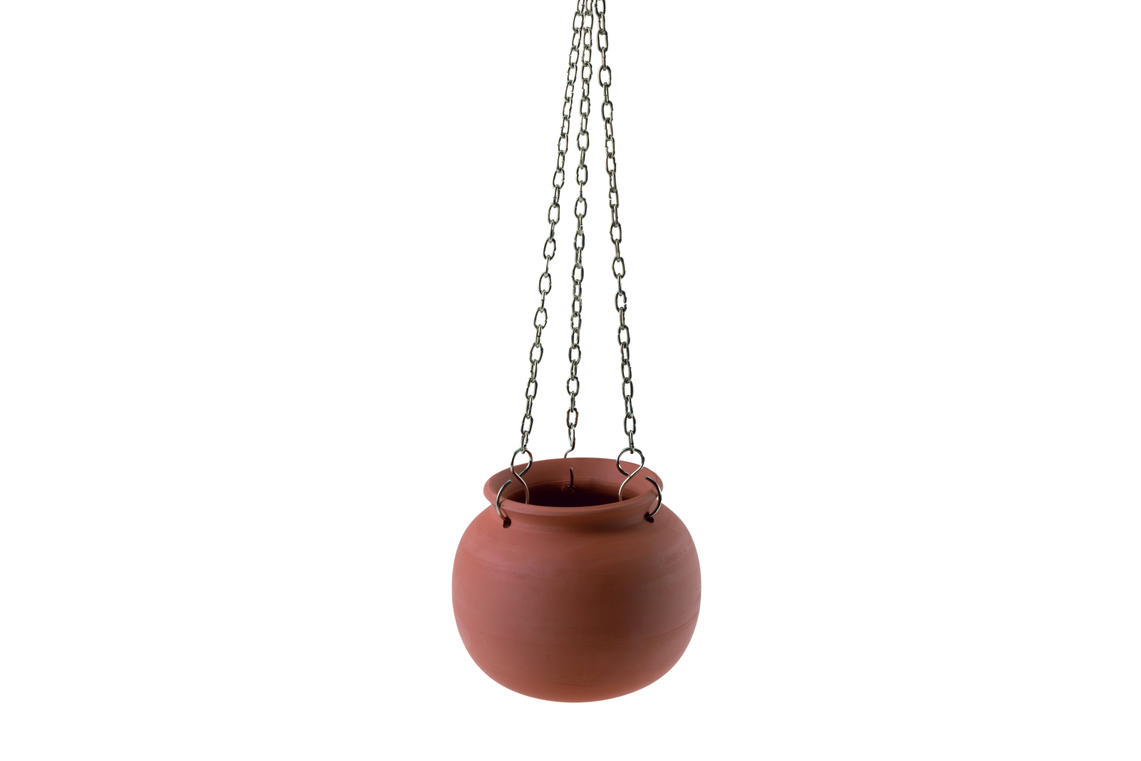 Infraworld Aromatopf aus Terracotta mit Kette
