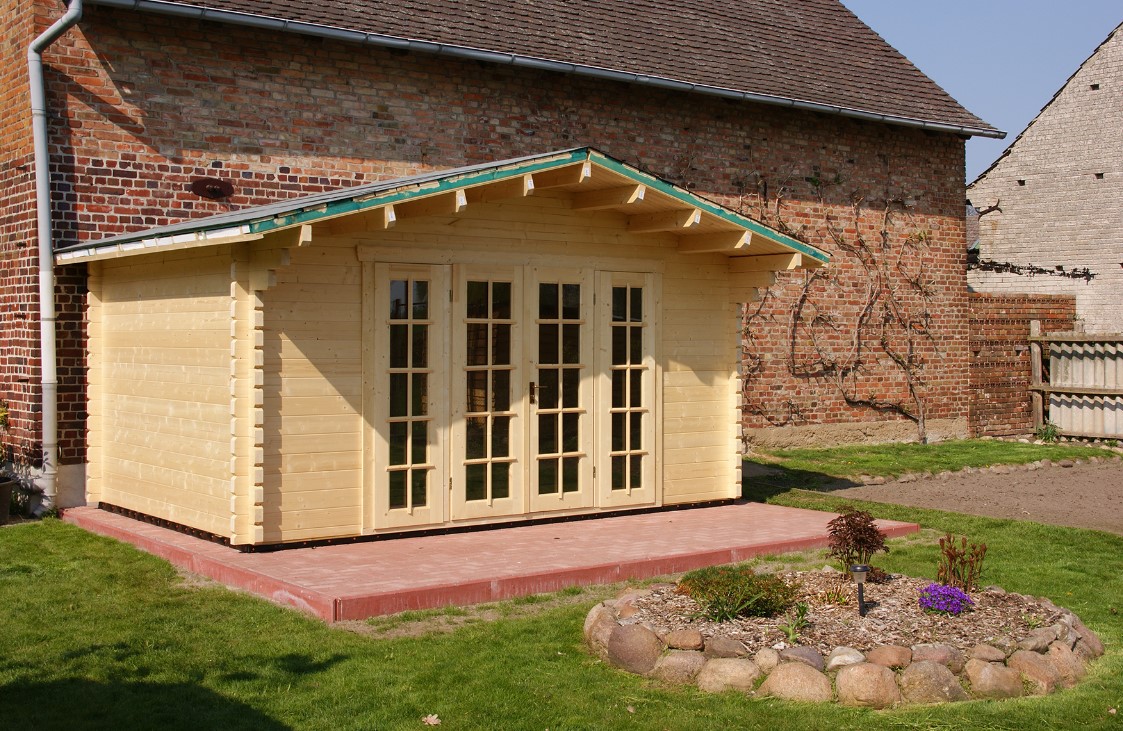 Exklusive Blockhaus-Sauna ALMA