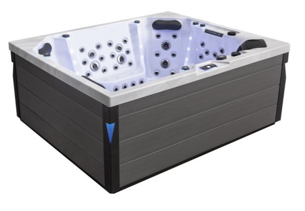 Outdoor Whirlpool AWT IN-406 eco extreme pro Sterling Silver / 225 x 185 x 90