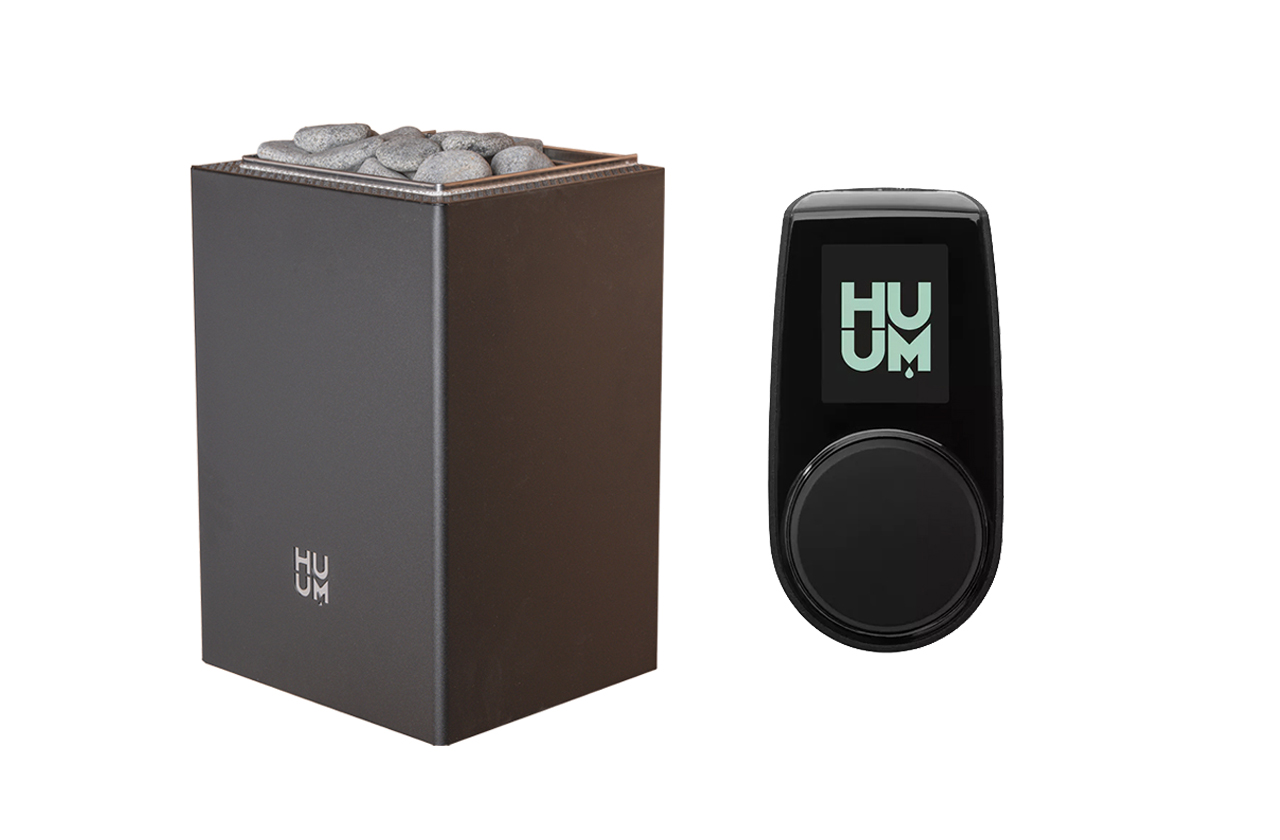 Huum Core Wall Mini Bi-O Saunaofen Set mit UKU Steuerung