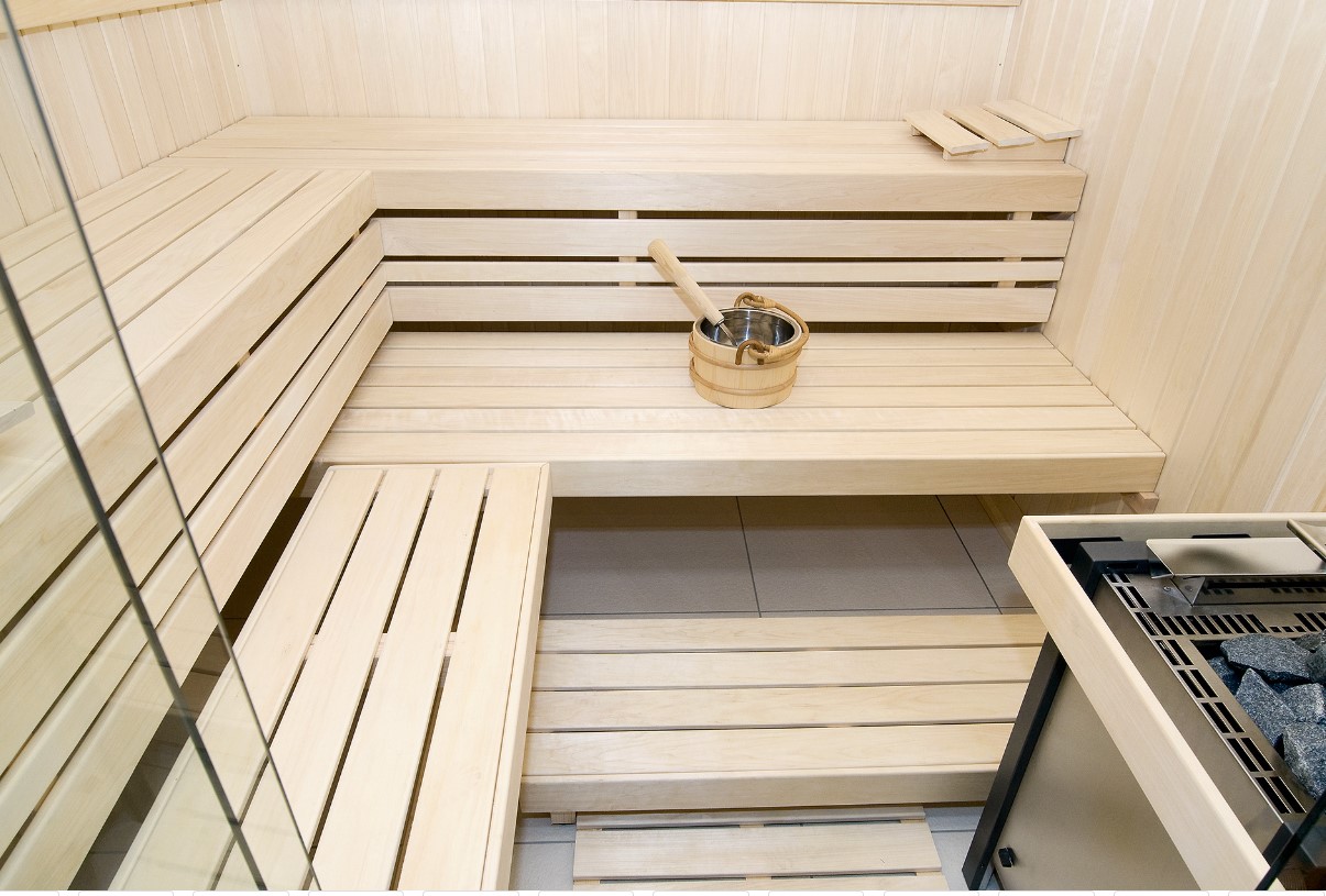 Cabine de sauna exclusive Clear