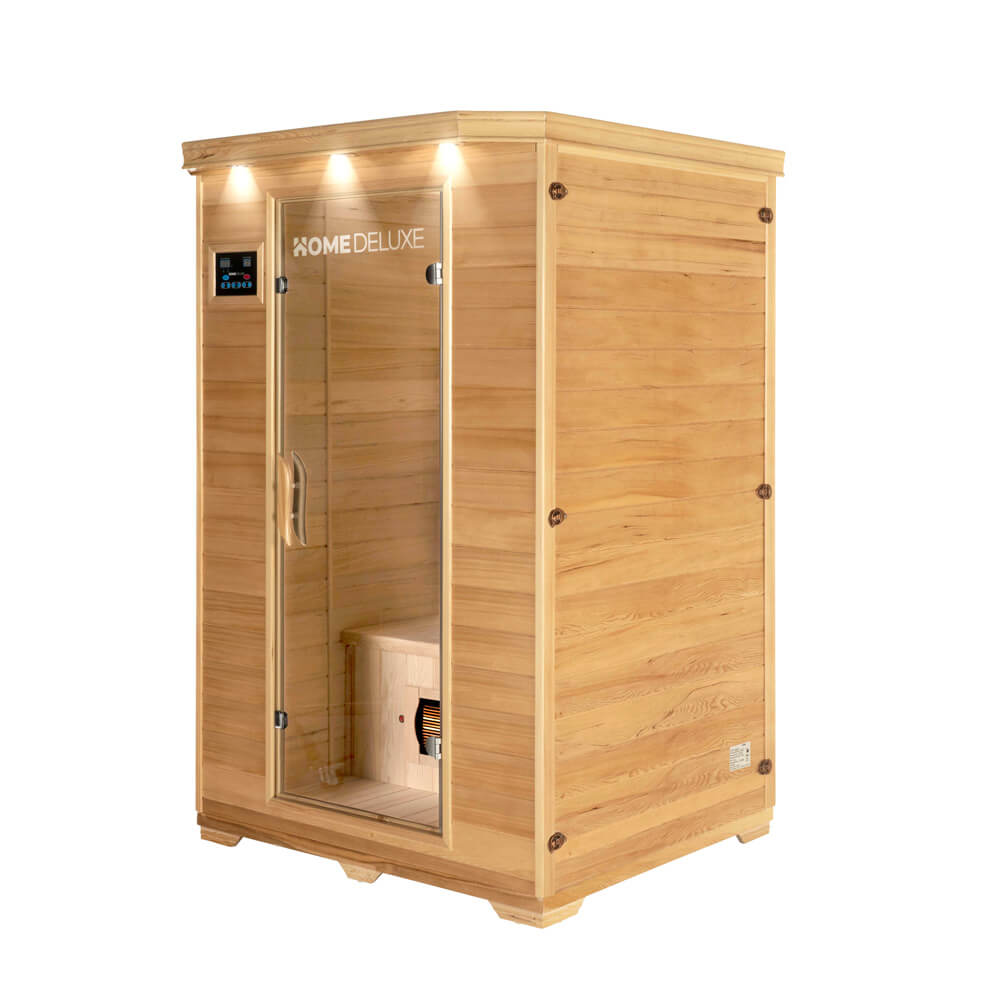 Infrasauna Redsun M s keramickými zářiči 190 x 120 x 105 cm