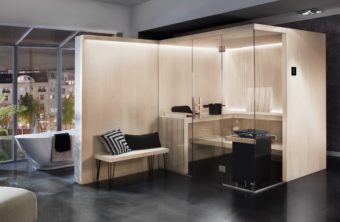 Exklusive Saunakabine Nordic Chic nach Maß Exklusive Saunakabine Nordic Chic nach Maß