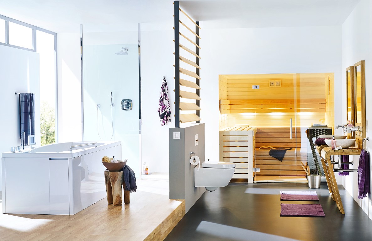 Cabine de sauna exclusive Clear