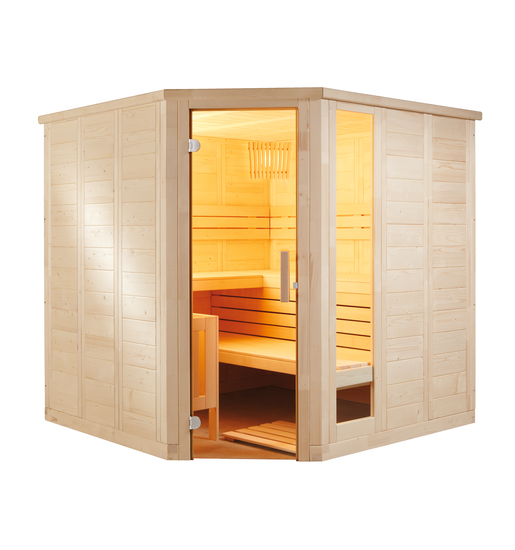 komfort_corner_large Innensauna Komfort Corner Large, inkl. 8kw Ofen