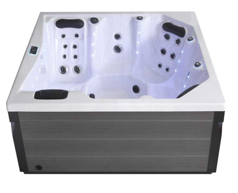 Outdoor Whirlpool AWT IN-401 eco Sterling Silver / 200 x 200 x 90