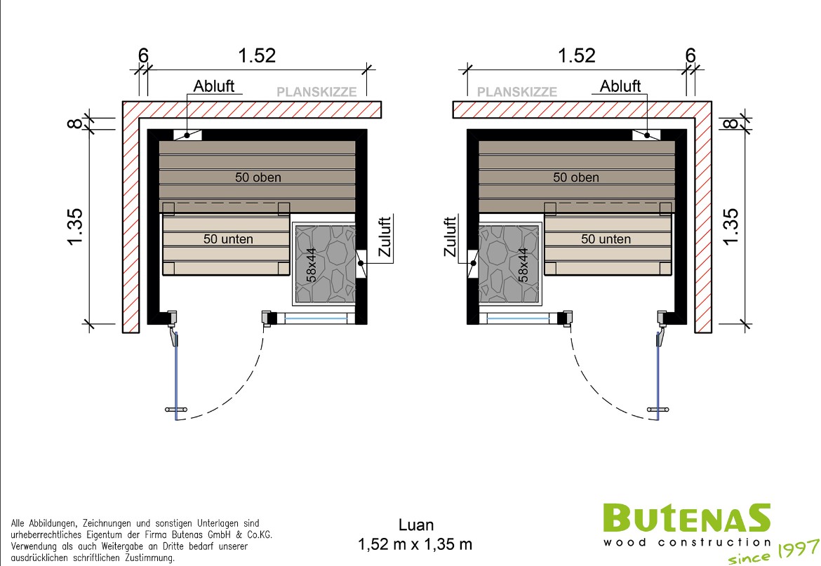 Exklusive Sauna ROSI