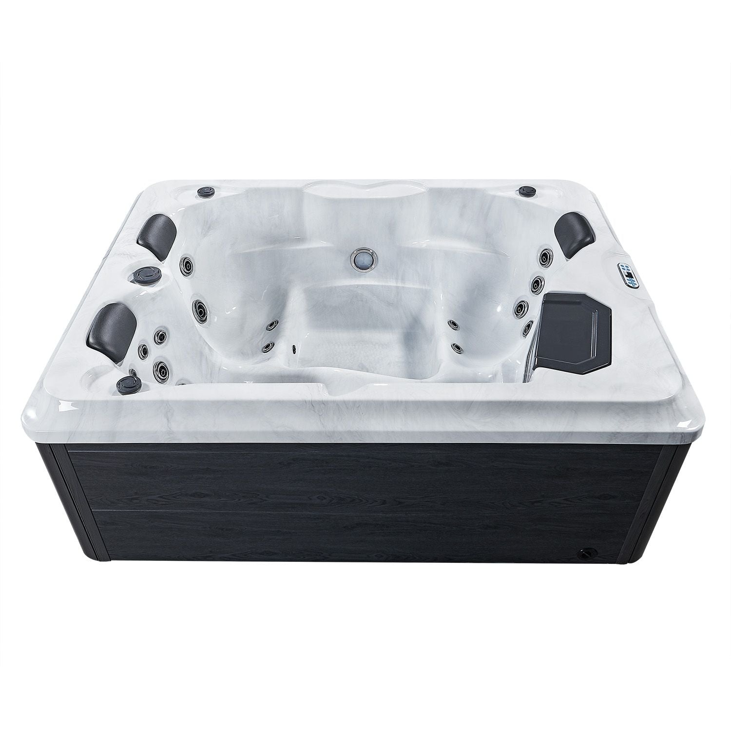 Outdoor-Whirlpool Oasis inkl. Abdeckung (ohne Treppe)