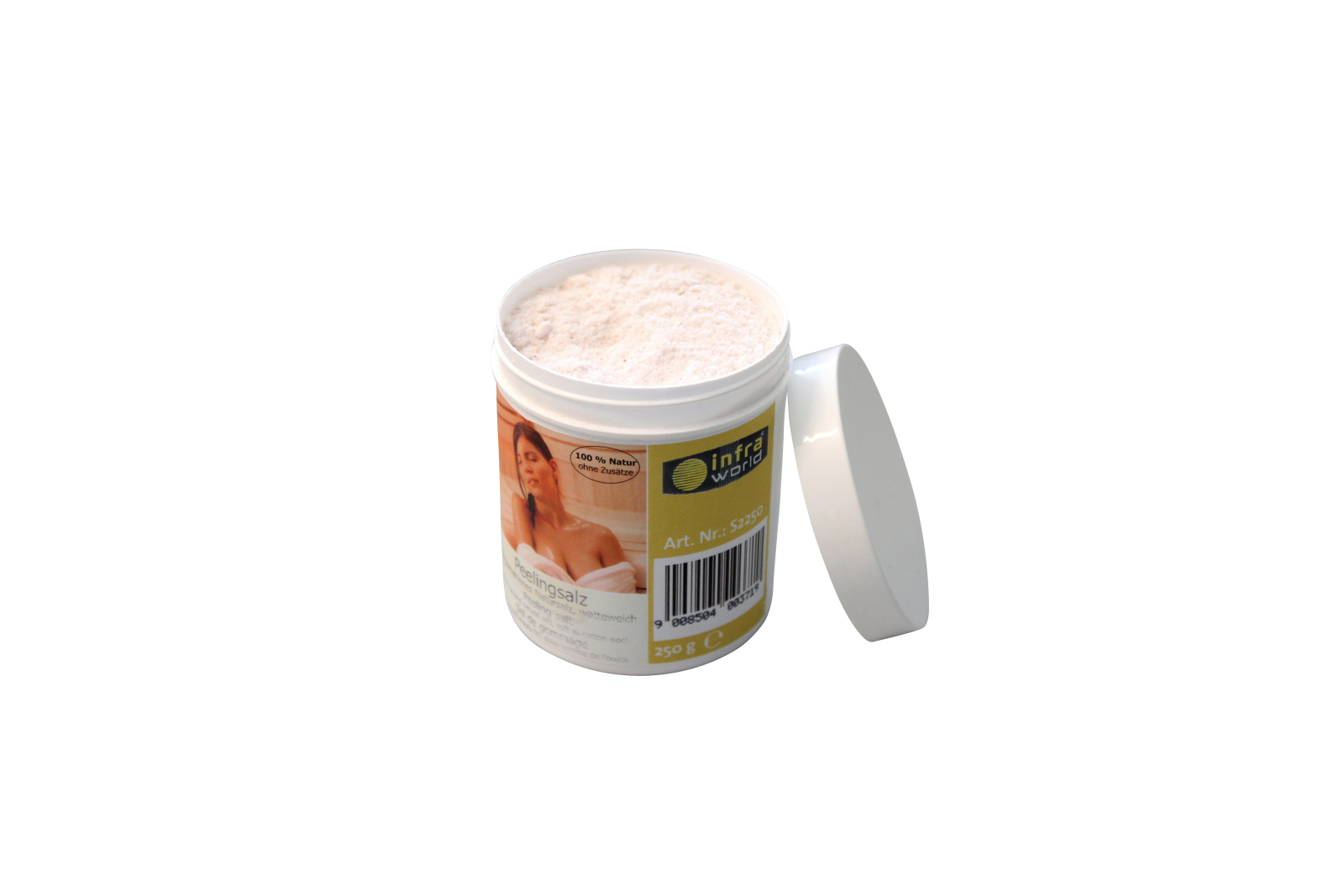 Infraworld Salzpeeling aus rosa Steinsalz (250 g)