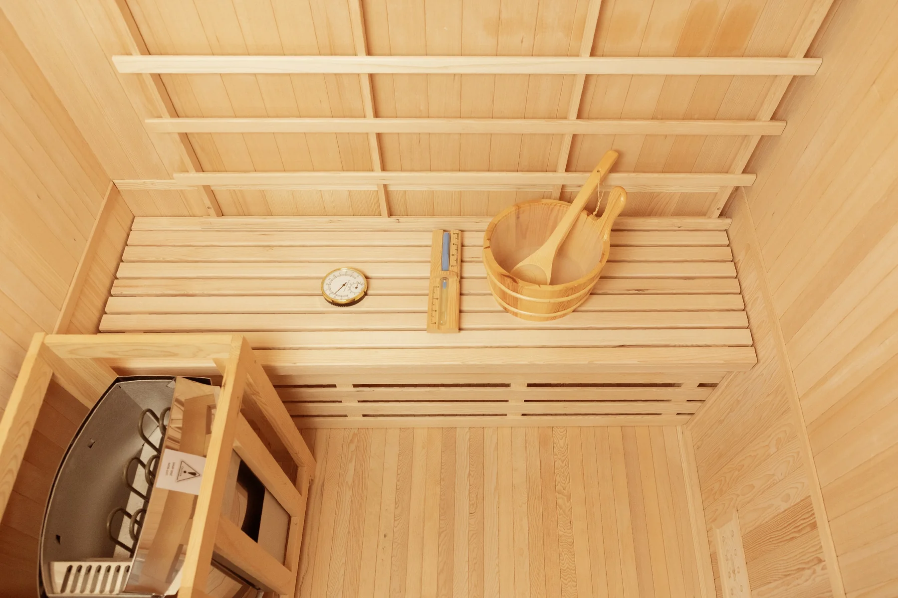 Vip Sauna Riga Finnische Sauna Riga mit Ofen 150x120 cm | J60120S