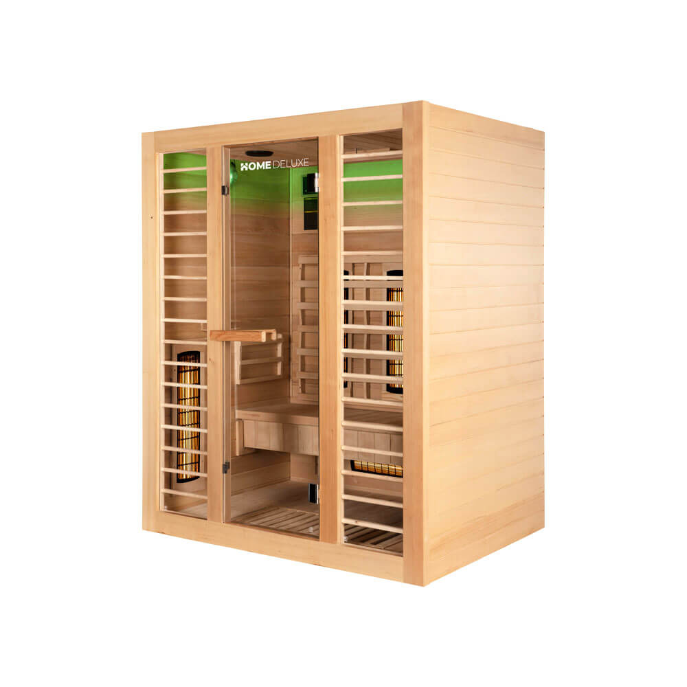 Infrarotsauna Redsun L Deluxe Vollspektrumstrahler 153 x 110 x 190 cm