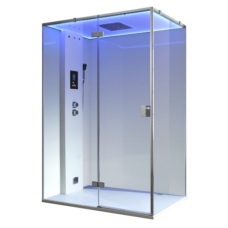 Dampfdusche AWT LD211F15 weiß 150x90 links Dampfdusche AWT LD211F15 weiß 150x90 links