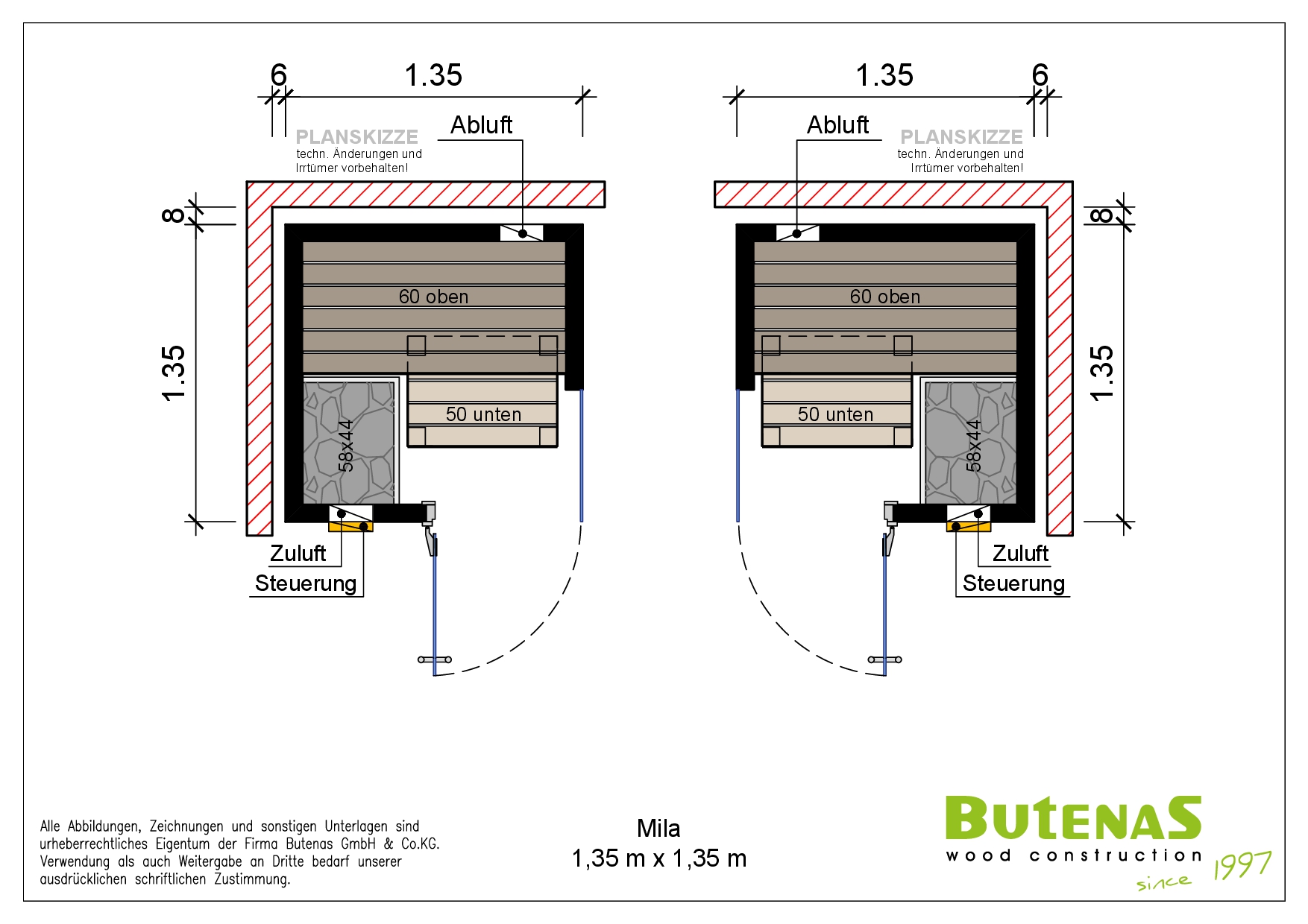 Designsauna BLOCKHAUS