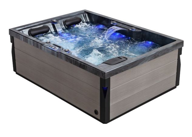 Outdoor Whirlpool AWT IN-405 eco Cloudy Black / 220 x 160 x 76 