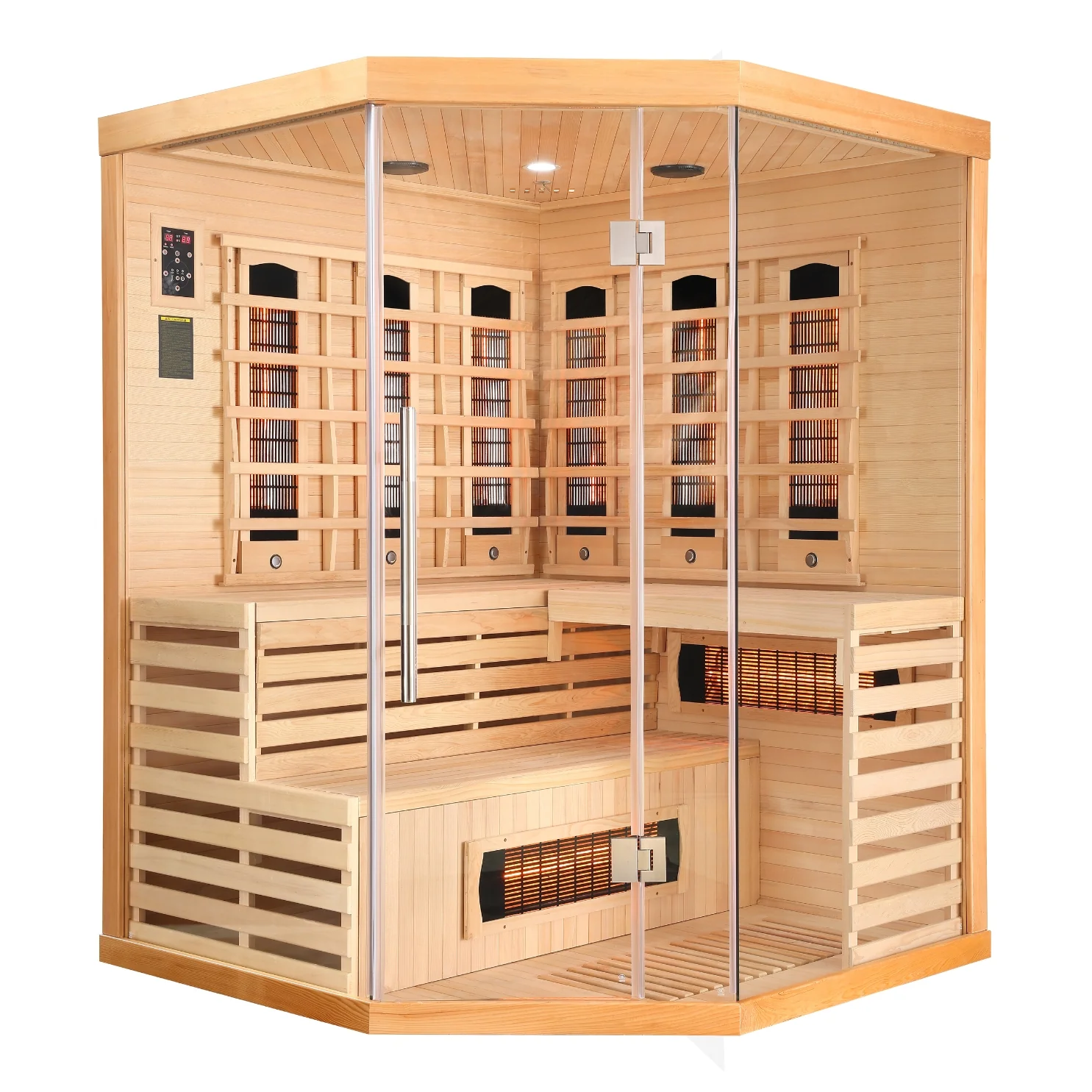 Infrarotkabine Deluxe 150 x 150 x 200 cm