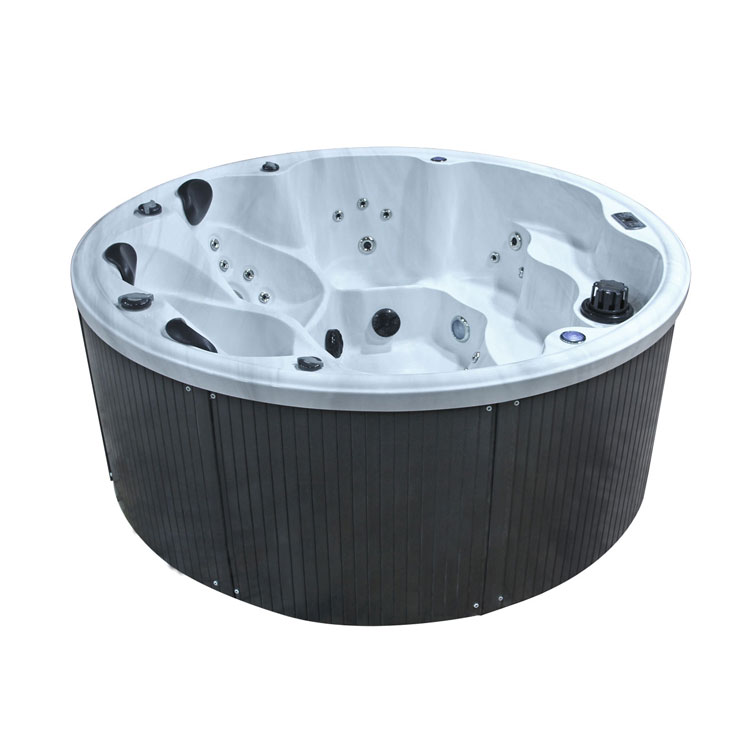 Outdoor Whirlpool AWT IN-097 classic Sterling Silver / 224 x 224 x 90 grau