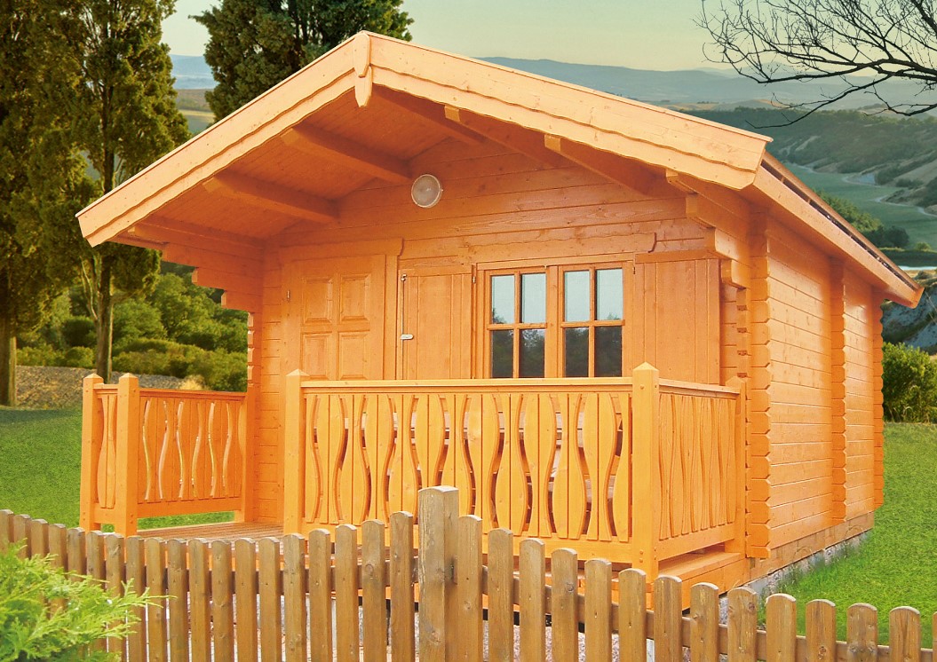Exklusiv Blockhaus-Sauna LUGANO Exklusiv Blockhaus-Sauna LUGANO