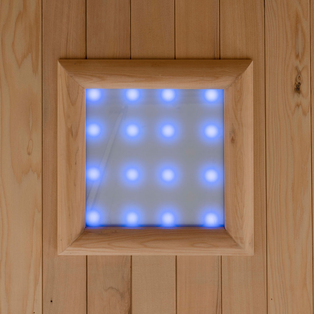 Sauna infrarouge Redsun S émetteurs céramiques 90 x 90 x 190 cm