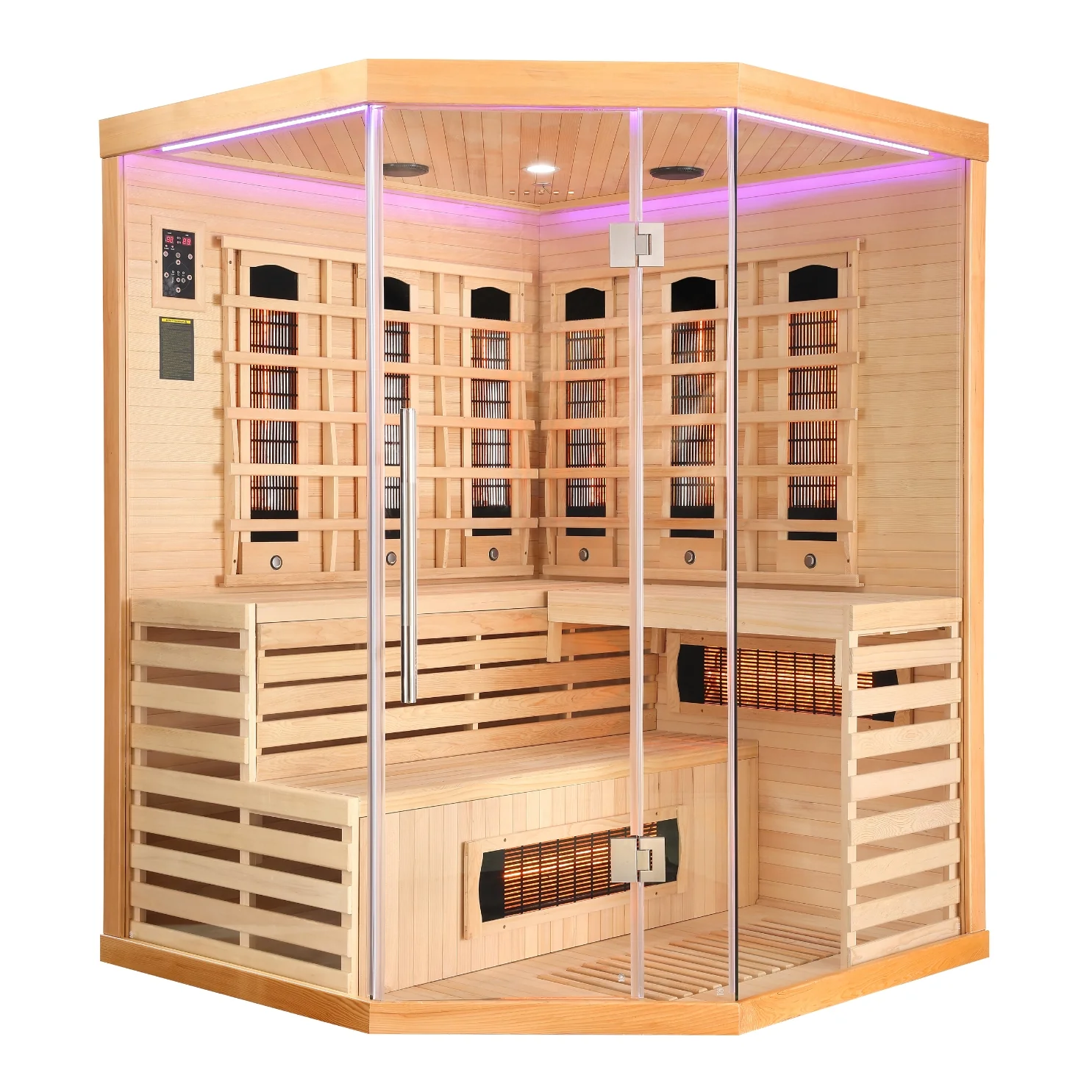 Infrarotkabine Deluxe 150 x 150 x 200 cm