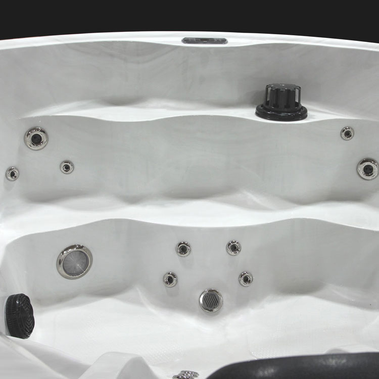 Outdoor Whirlpool AWT IN-097 classic Sterling Silver / 224 x 224 x 90 grau