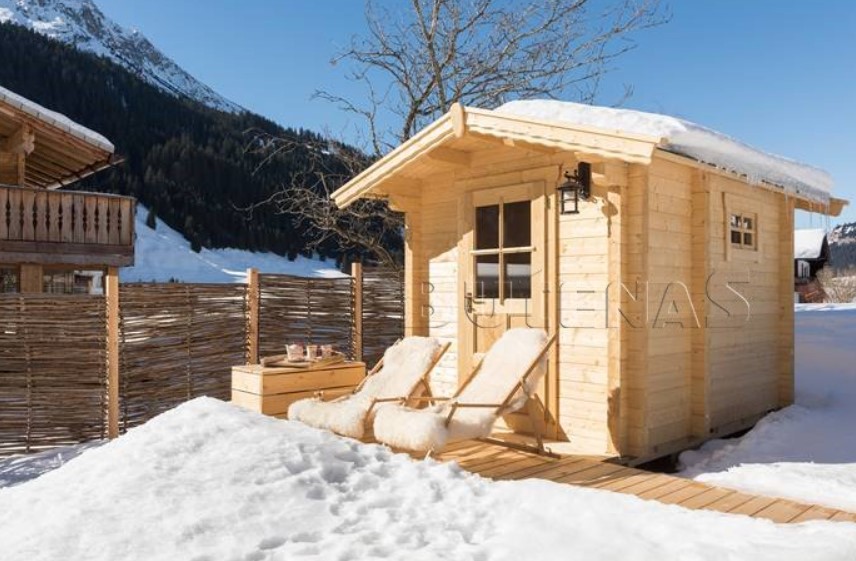Blockhaus-Sauna GENF Blockhaus-Sauna GENF