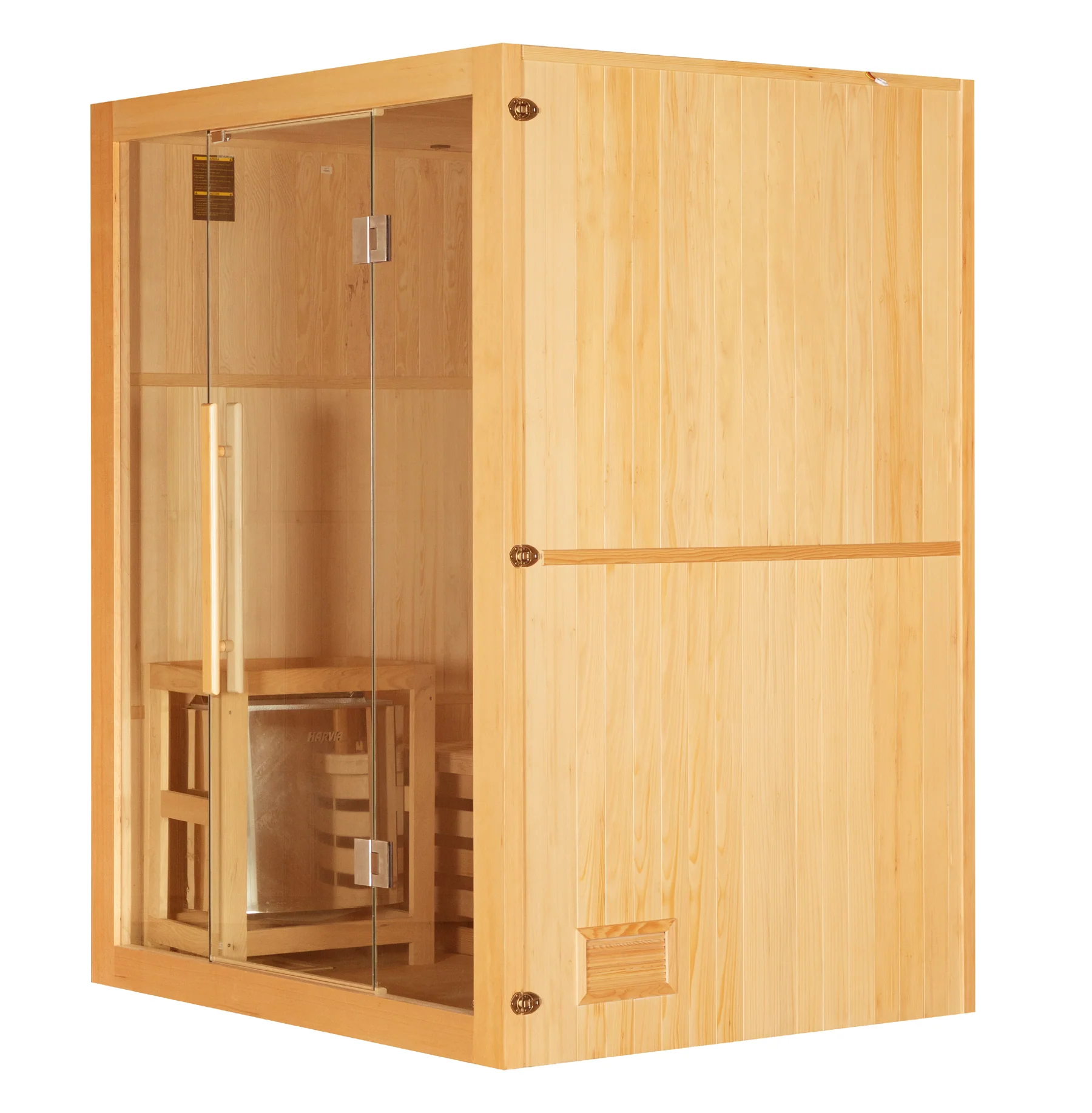 Vip Sauna Riga Finnische Sauna Riga mit Ofen 150x120 cm | J60120S