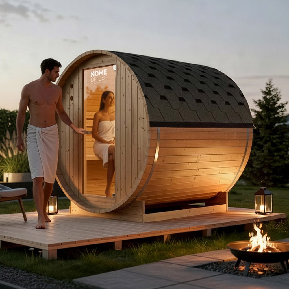 Sauna tonneau d'extérieur Lahti L