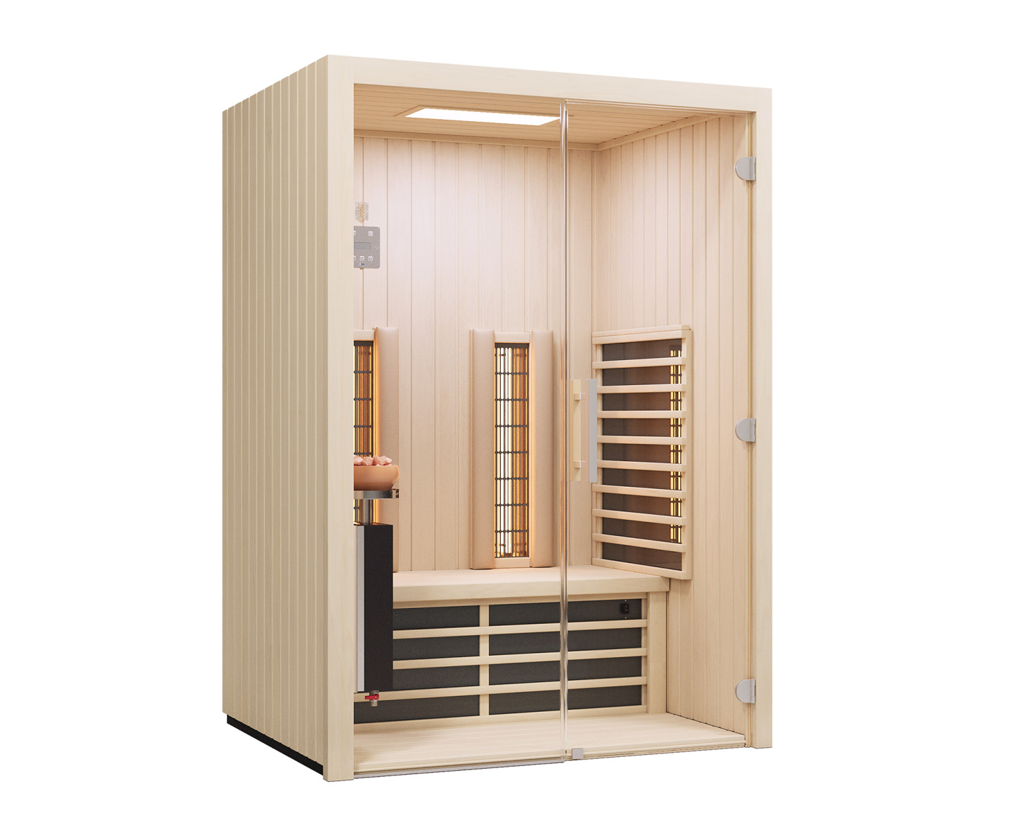 Infraworld Infrarotkabine TrioSol Glas 145 Espe RG