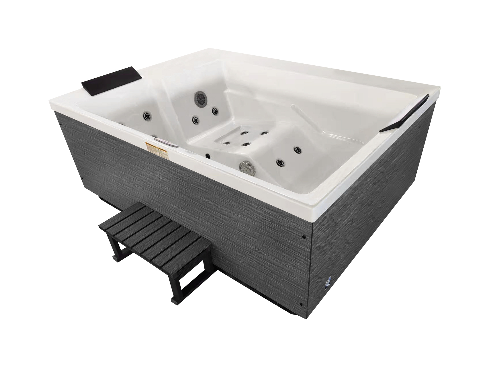Outdoor Whirlpool Korfu White / 190x140x70 Cm