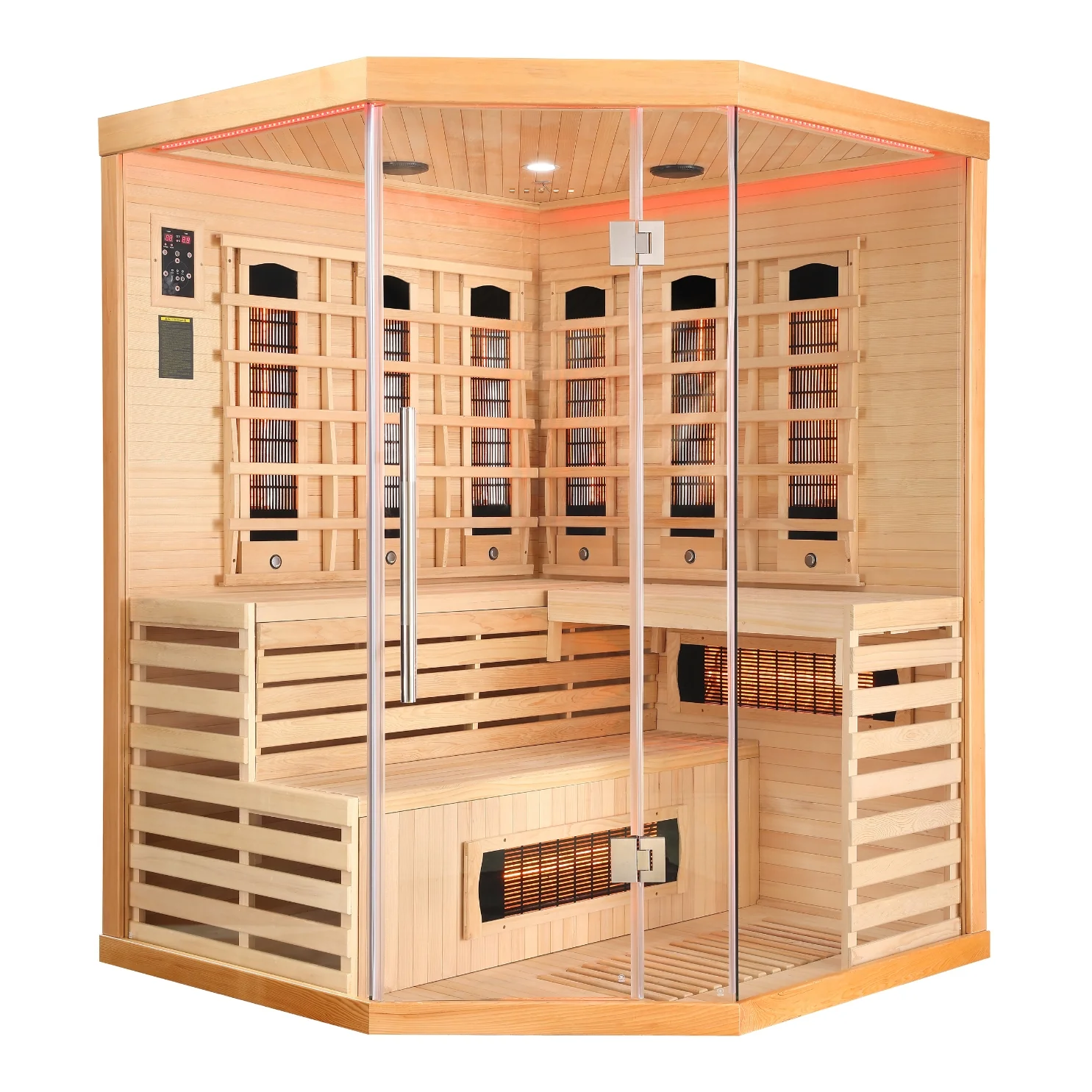 Infrarotkabine Deluxe 150 x 150 x 200 cm