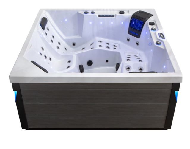 Outdoor Whirlpool AWT IN-403 eco extreme Sterling Silver / 200 x 200 x 90 