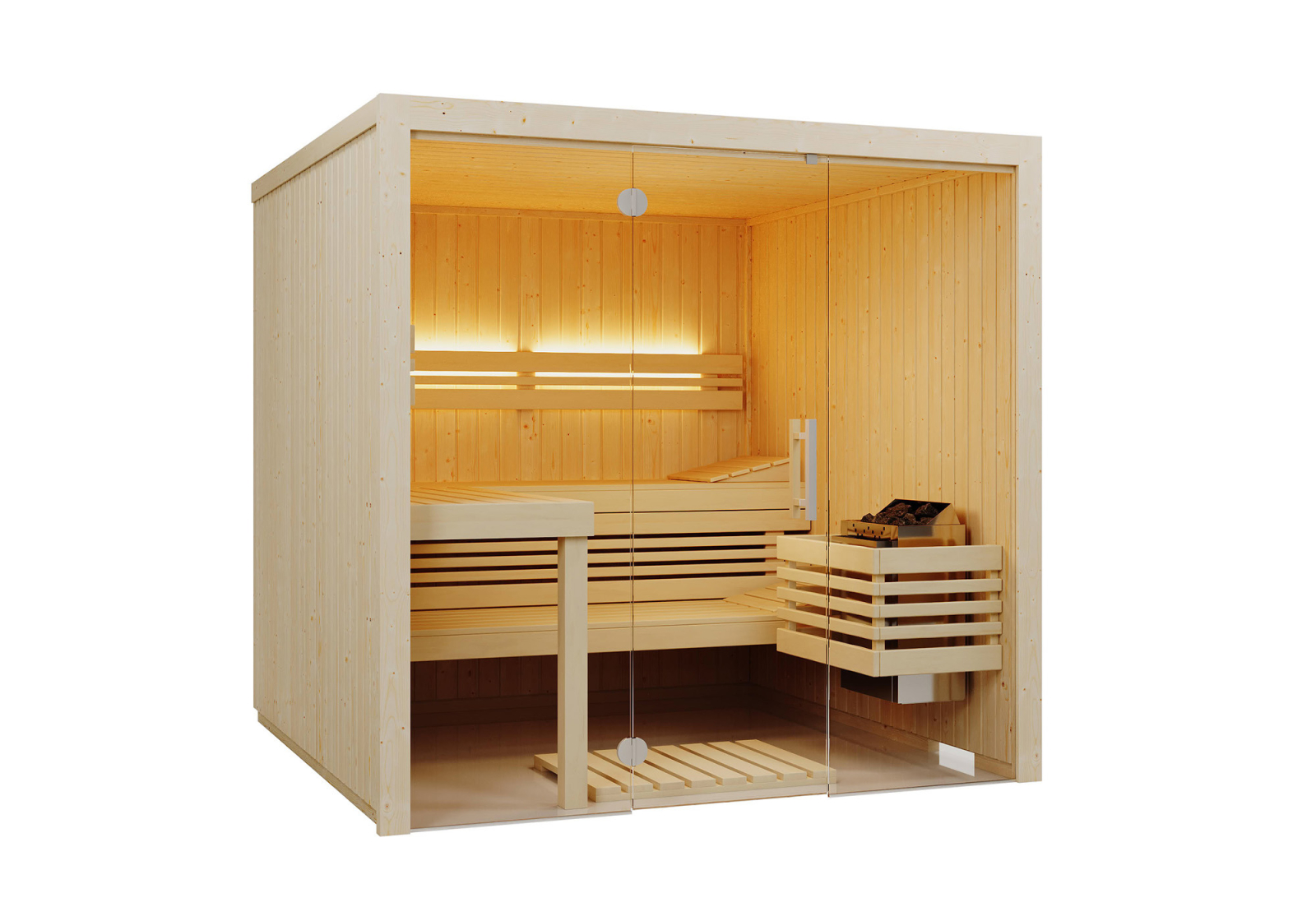 Infraworld Sauna Panorama 208 Fichte