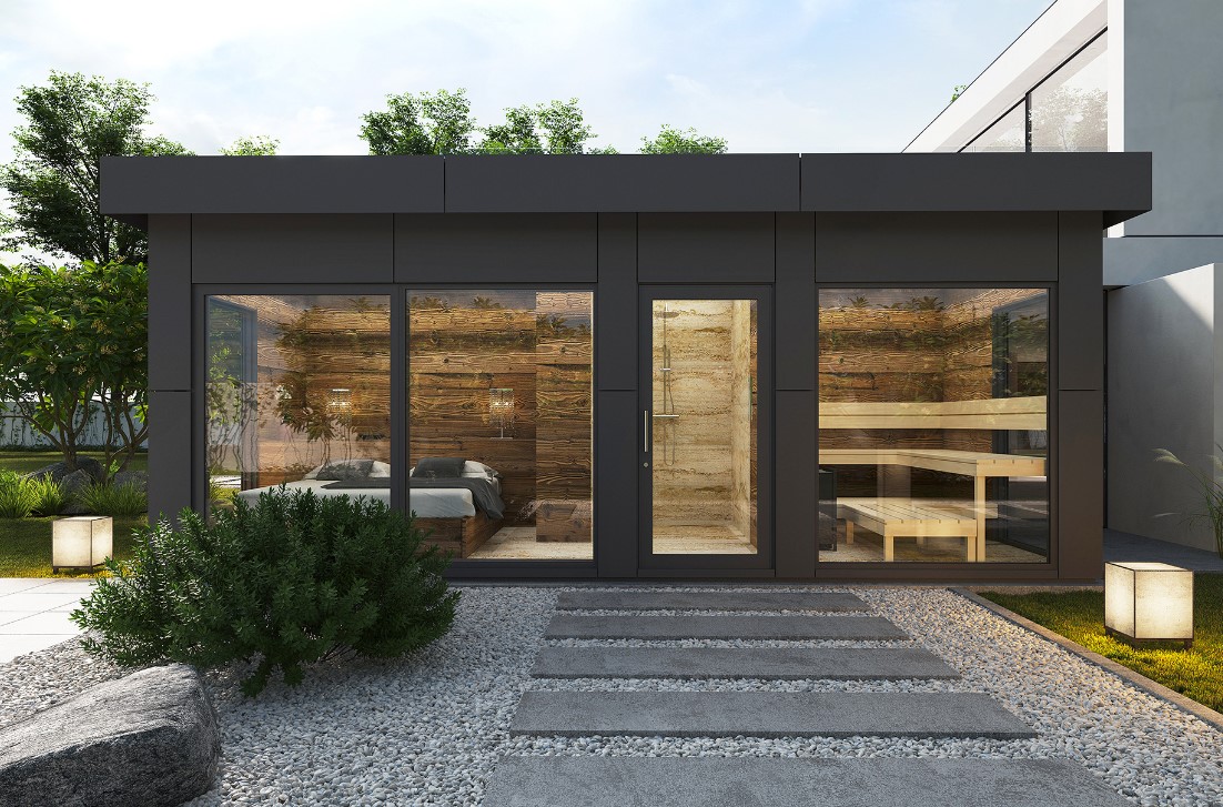 Design Außensauna KALEA Design Außensauna KALEA