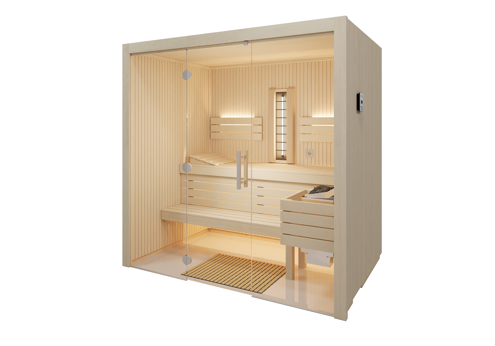 Infraworld Kombisauna Gracil Complete 142 – Ansicht 2