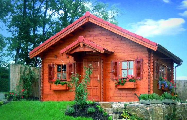 Blockhaus-Sauna LINZ