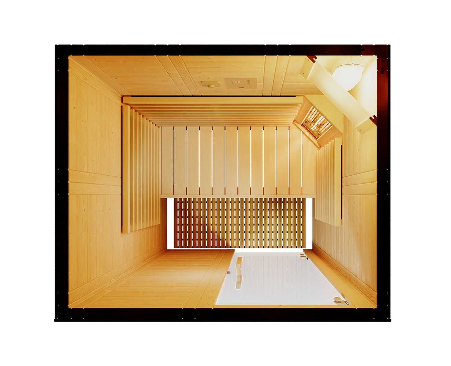 Infrarotkabine Vario Natura 120 / 100 x 120 x 200 cm
