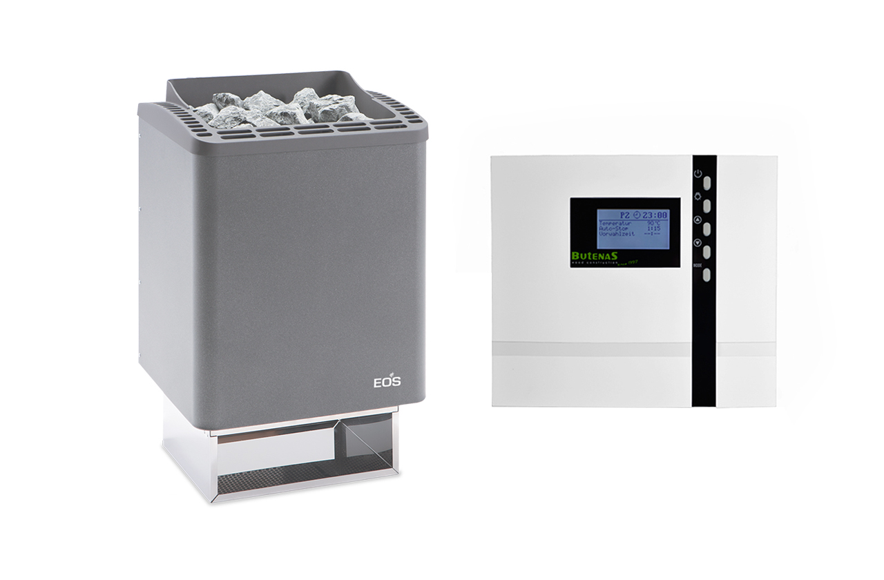EOS ThermoTec W Saunaofen Set mit EOS Econ D2