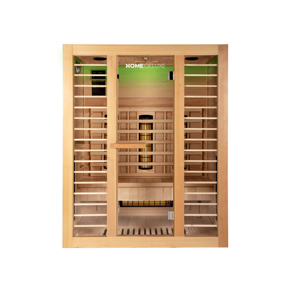 Infrarotsauna Redsun L Deluxe Vollspektrumstrahler 153 x 110 x 190 cm