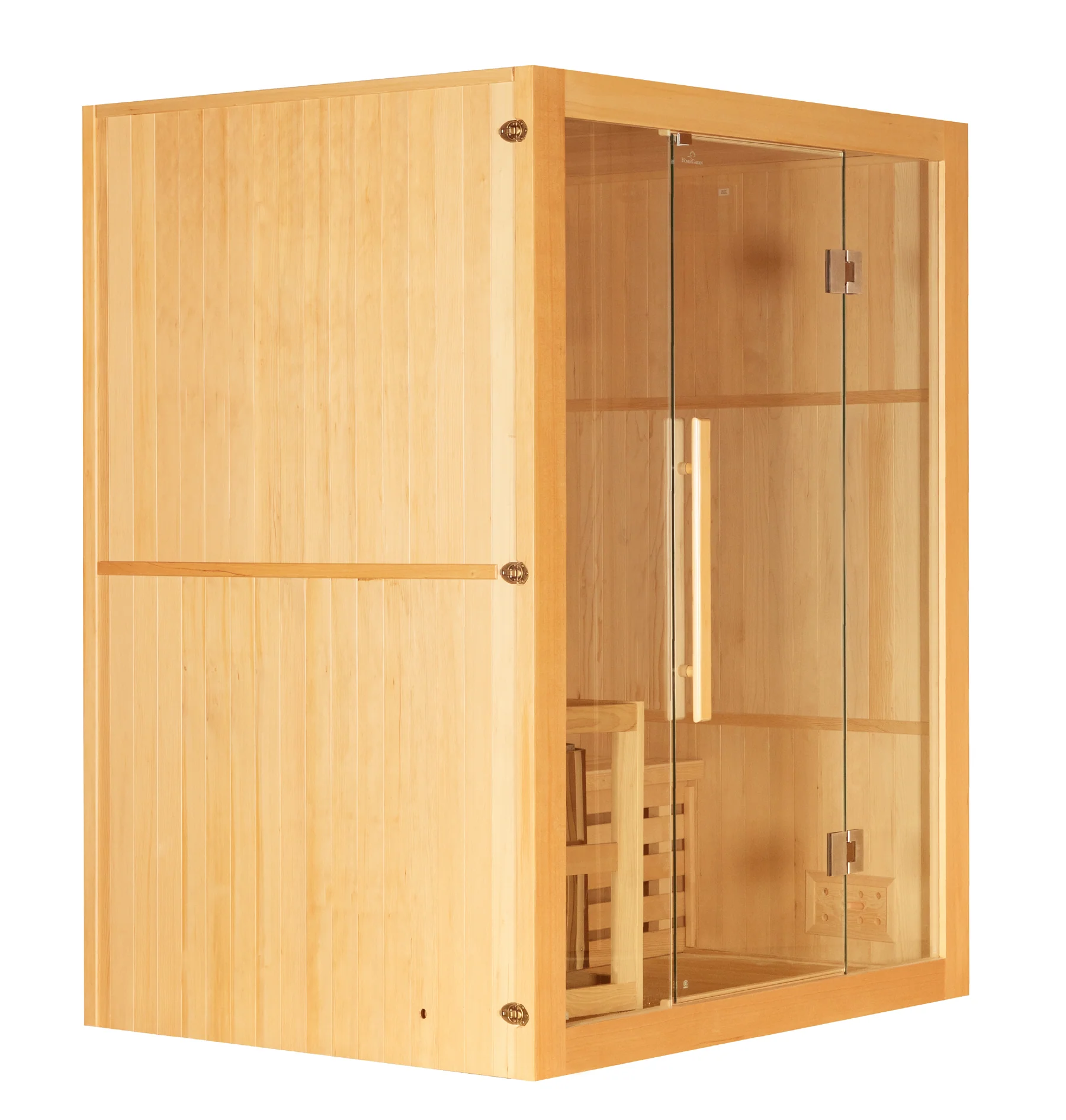 Vip Sauna Riga Finnische Sauna Riga mit Ofen 150x120 cm | J60120S