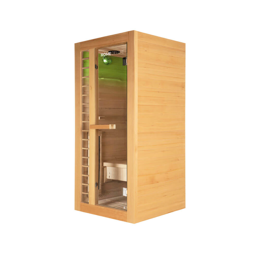 Sauna infrarouge Redsun S Deluxe émetteurs à spectre complet 90 x 90 x 190 cm