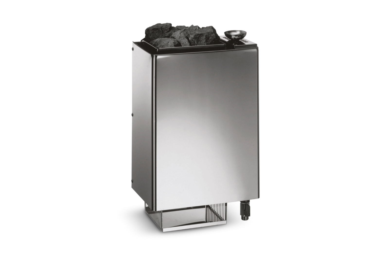 Infraworld Verdampferofen Hotline Eco 3 kW / 0,75 kW, Wandausführung, Edelstahl